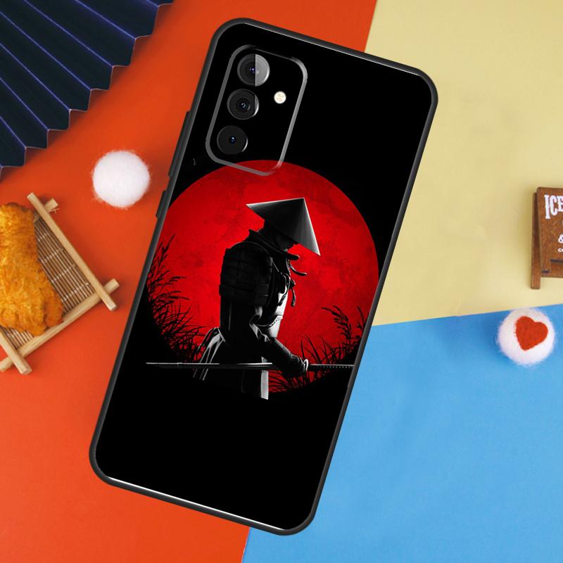 Japan The Samurai Ninja Case For Samsung Galaxy A53 A33 A13 A54 A34 A14 A56 A36 A16 A06 A12 A32 A52 A35 A17 A15 A55