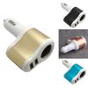 12v24v Ports 2 Usb Car Charger Lighter Socket Splitter Power Adapter For Iphone
