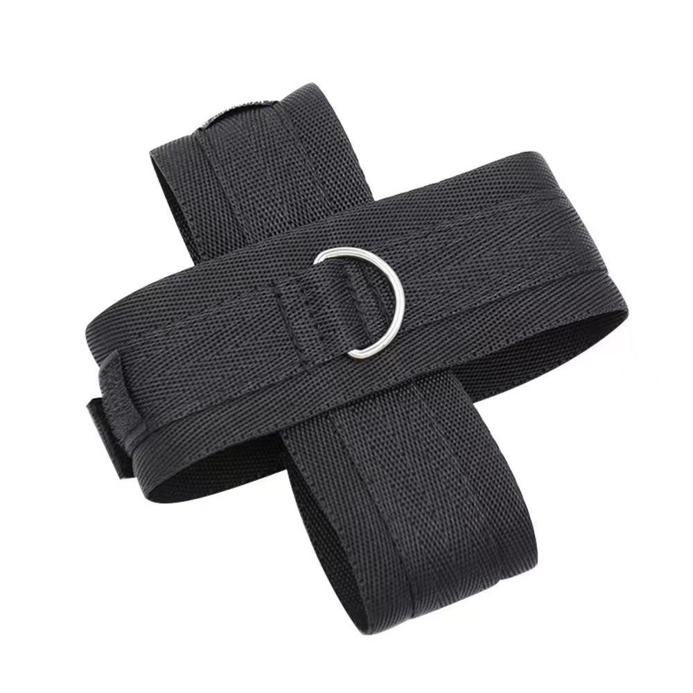 Plüsch Nylon Bondage Kreuz Handschellen - Fesselspielzeug für Erwachsene für Paare