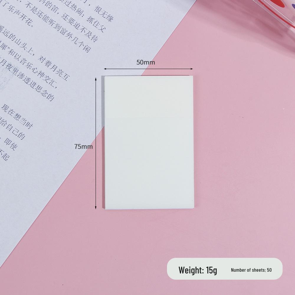 Colorful Tearable Sticky Notes: Long-lasting Adhesion for Office and Study Reminders
