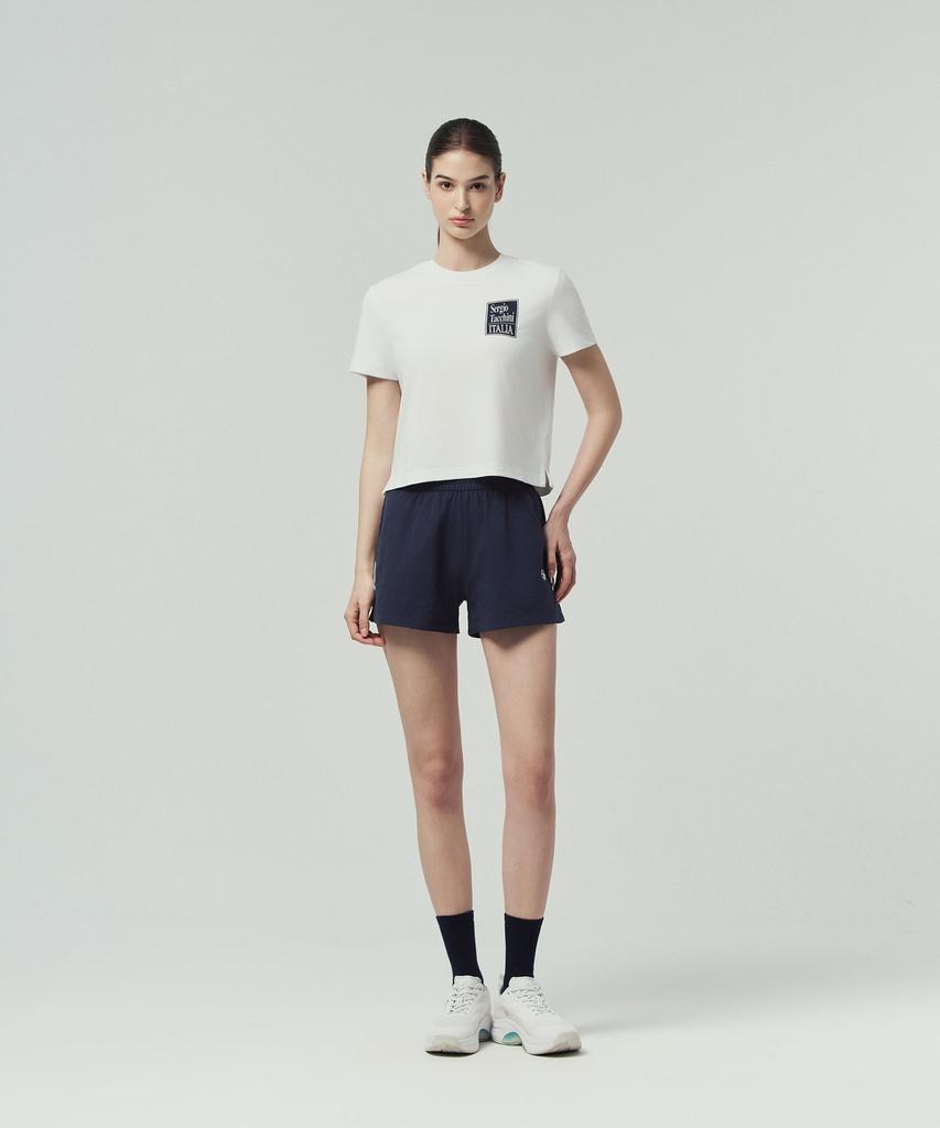 SERGIO TACCHINI W Bag Artwork Short Sleeve T-Shirt (White)