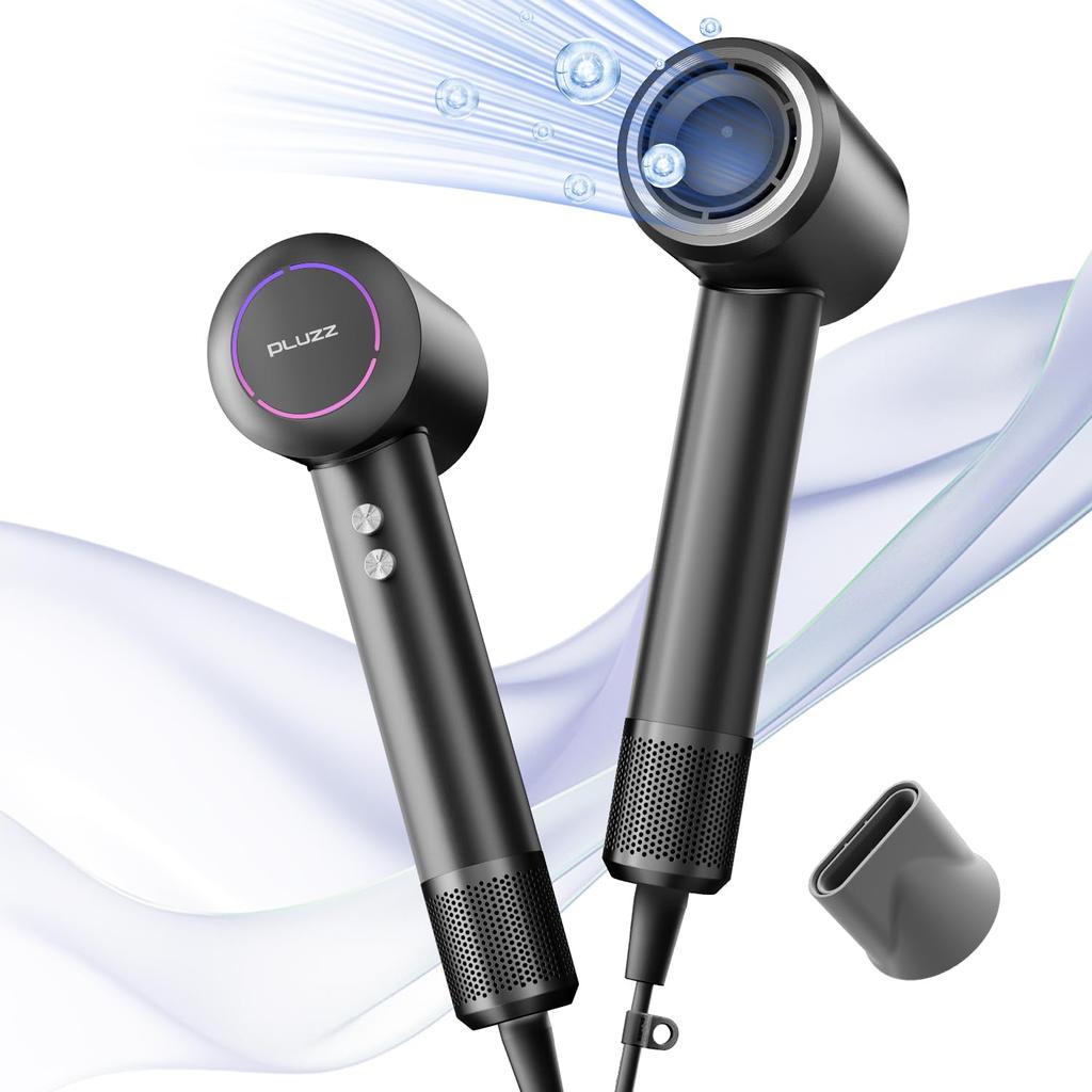 Nový design s úložným prostorem Velký proud vzduchu rychlý, krásné vlasy 270 milionů vysoká koncentrace negativních iontů péče o vlasy a výkonný bezkartáčový motor 12