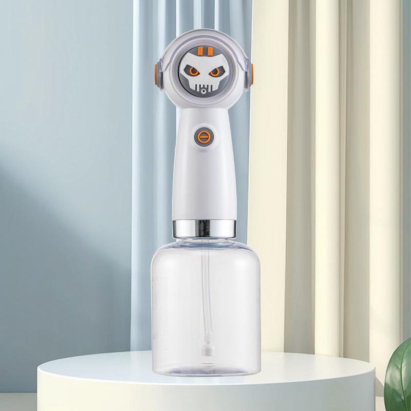 Blue White Pet Cat Dog Bubble Maker Dog Shower Automatic Bubble Maker Cat Shower Gel Bubble Maker Charging Bubble Maker