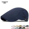 Summer Mesh Breathable Forward Hat Men's and Women's British Fashion Beret Outdoor Leisure Adjustable Sunshade Newsboy Hat