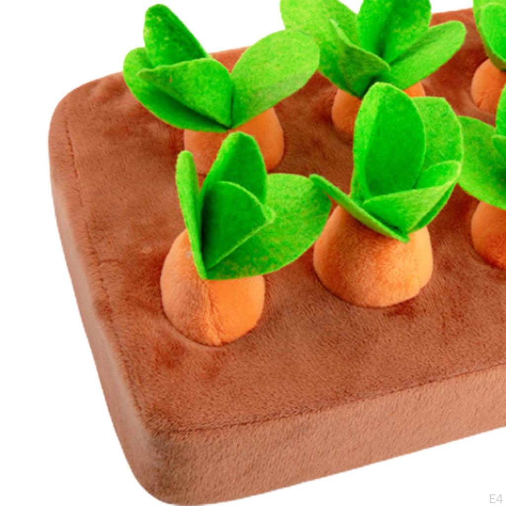 Carrot Toy Interactive games Montessori Toys for Activity Gifts Counting Pulling