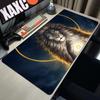 King Of Beasts Lion Mouse Pad xxxl Gamer Large Mouse Mat Natural inertial navigation system Rubber Desk Rug PC Desk Mats Design
