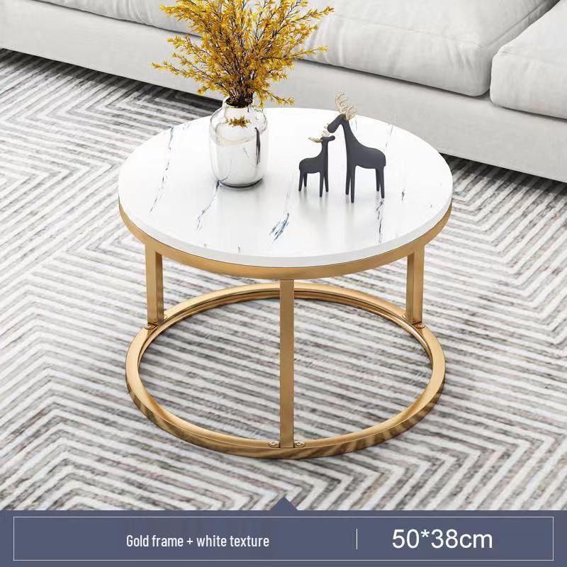 Nordic Light Coffee Table: Simple and Stylish Living Room Piece for Small Apartments