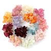 5/10Pcs Artificial Burnt Edge Flower Heads Artificial Silk Home Restaurant Vase Decoration DIY Mother's Day Bridal Wedding Decor