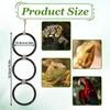 Snake Climbing Rings, Ball Python Tank Accessories, Reptile Enrichment Toys, Corn Snake Playground Climbing Toy for Bearded