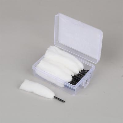 20 Piezas Pre-ensambladas Estilo Cordón Orgánico Orgánico Con Material Absorbente Cordón de Zapato Pre-cargado Para Amantes del DIY Algodón Guía de Aceite Absorbente de Líquido