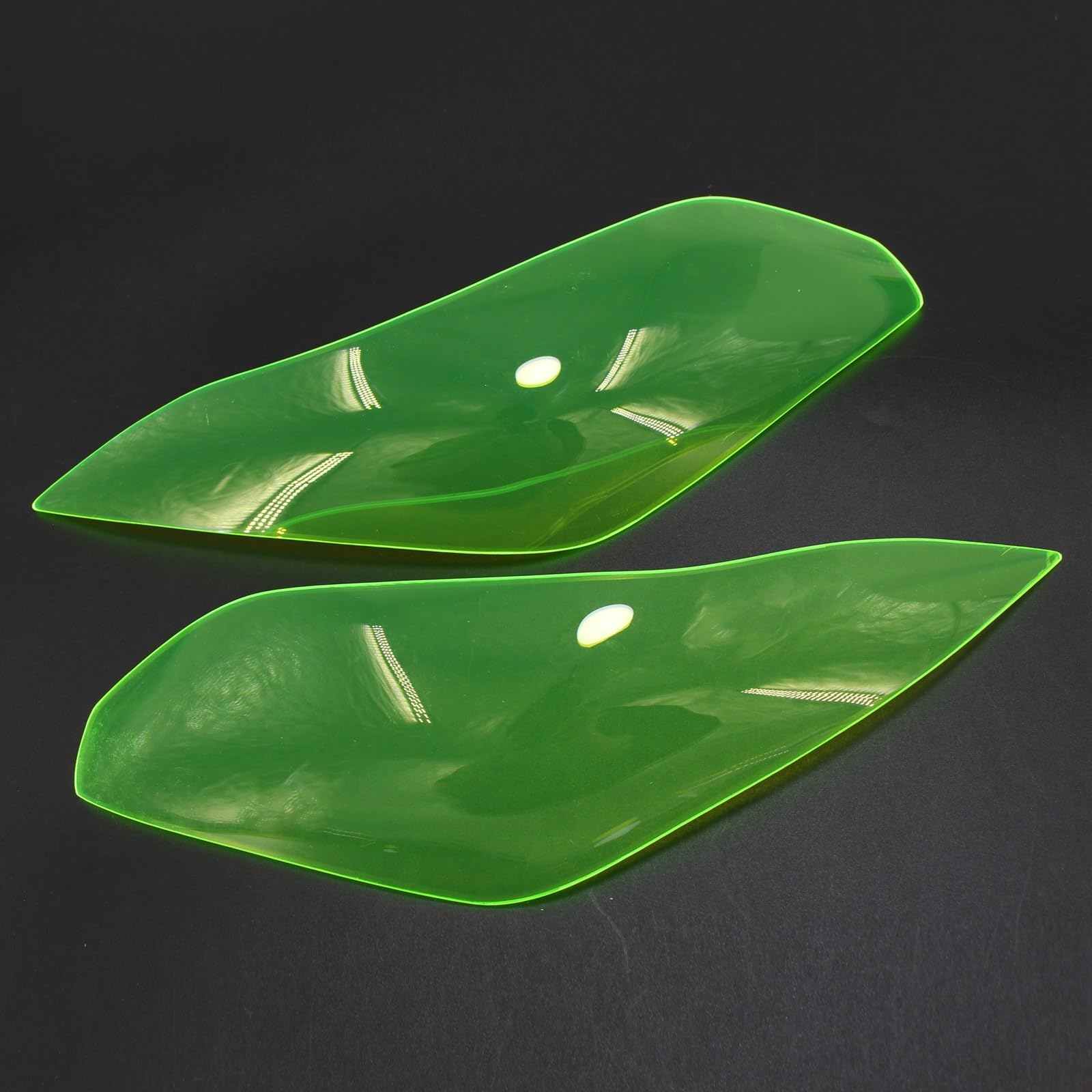 

Крышка решетки фары Kawasaki Ninja 250 Ninja 300 Мотоциклетная крышка фары Защита Защита фары (Размер: 2-Зеленый) 2-Green