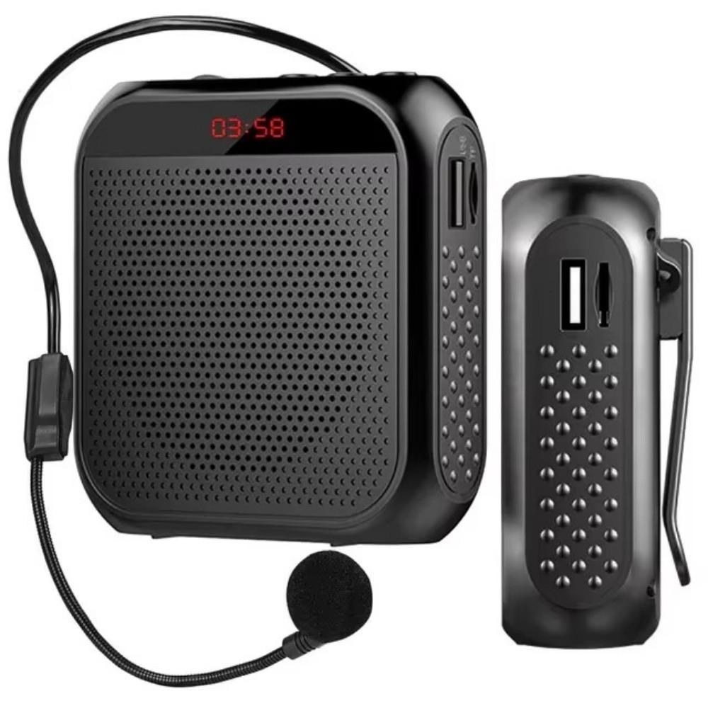 Rechargeable Megaphone With Microphone Classroom Sound Speaker Mini Audio Speaker  For Teachers