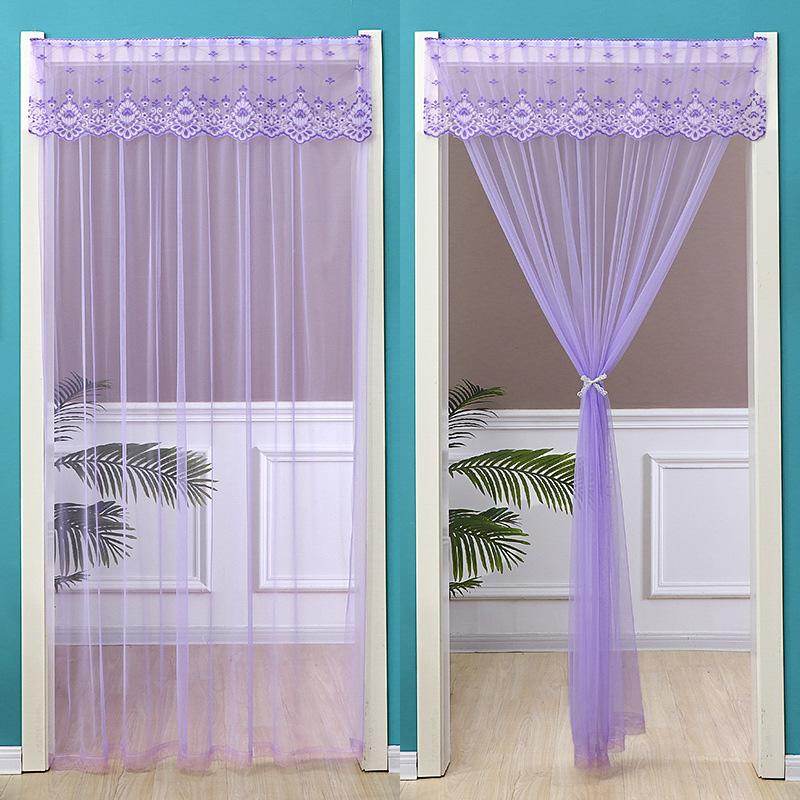 1PC Lace Trim No Punching mit Aufkleber Fly Insect Schlafzimmer Küche Haushalt Sommer Moskito Beweis