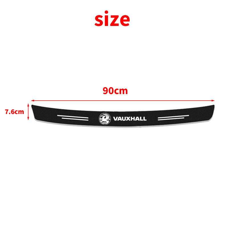 

New Car trunk floor guard plate protection sticker For Vauxhall Opel Corsa D Astra G GTC J H Vectra Zafira Meriva Junior car