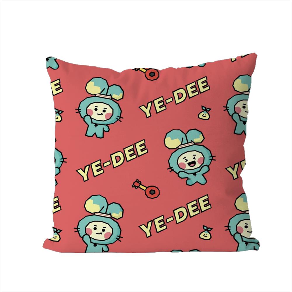 Cute TRUZ Pillow Case For Car Sofa Decorative Home Doublesided Print Plush Square Throw Pillow Cushion Cover