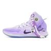 Hyperdunk X Cushioning Slip Resistant Abrasion Resistant Waterproof High Top Basketball Shoes Men's Purple White AO7890-101(Team63-)