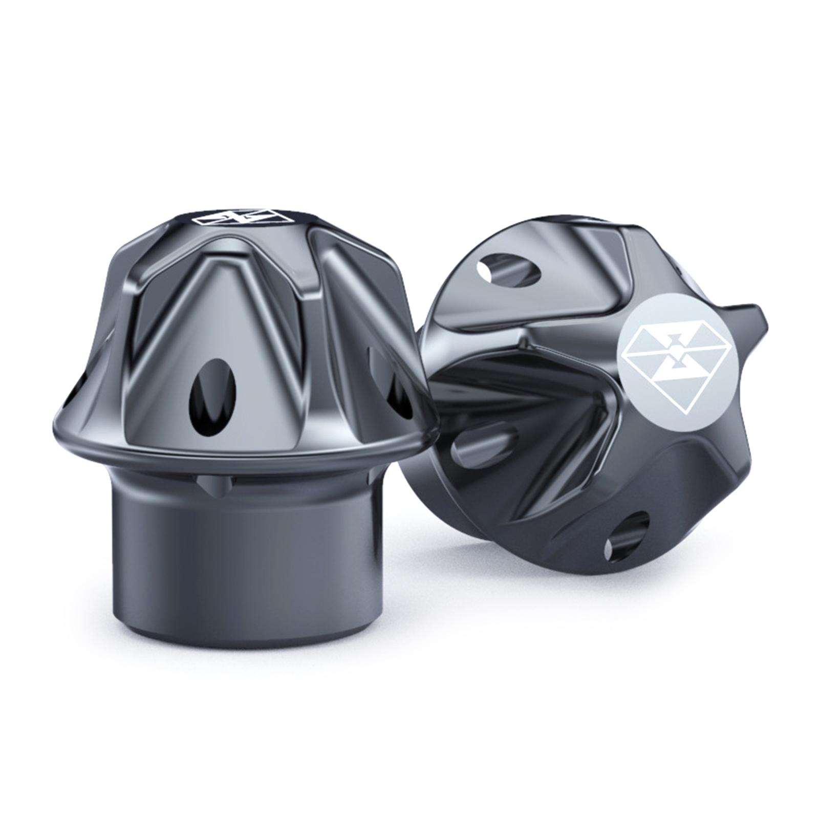 

2Pcs Tire Valves Aluminum Alloy Tire Dustproof Tire Cover for Motorbikes Motorcycles 9
