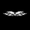 Fashion AMERICAN EAGLE FULL WING Car Sticker Automobiles Motorcycles Exterior Accessories Vinyl Decals,19cm*4cm