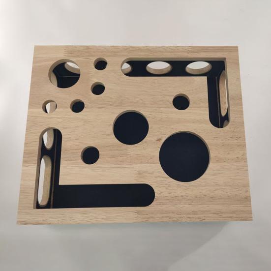 Cat Scratching Toy Wooden Cat Scratch Puzzle Enrichment Box Safe Nail File Scratcher Box for Indoor Cats Entertainment Health (Assembly Required)