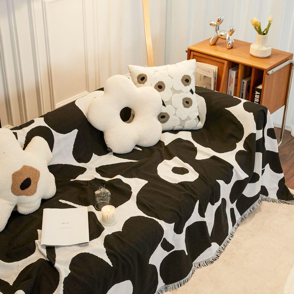 Nordic Sofa Cover Sofa Cover Sofa Towel SUNFLOWER Sofa Cover Cloth Casual Blanket Outing Picnic Blanket