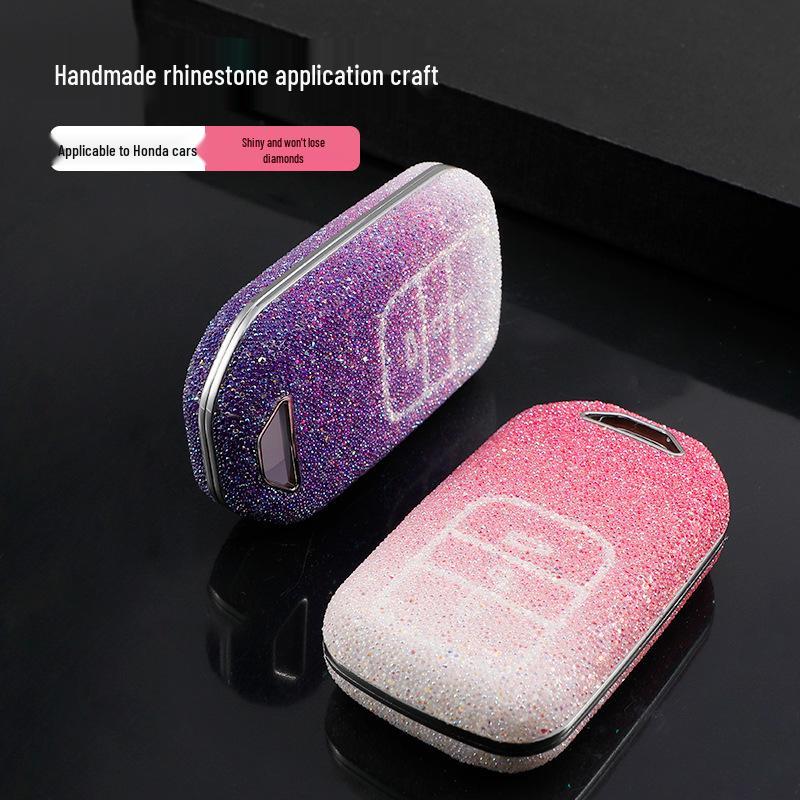 Compatible Key Cover for Honda 10th Gen Civic, Accord, CR-V, XR-V, Haoying, Guandao