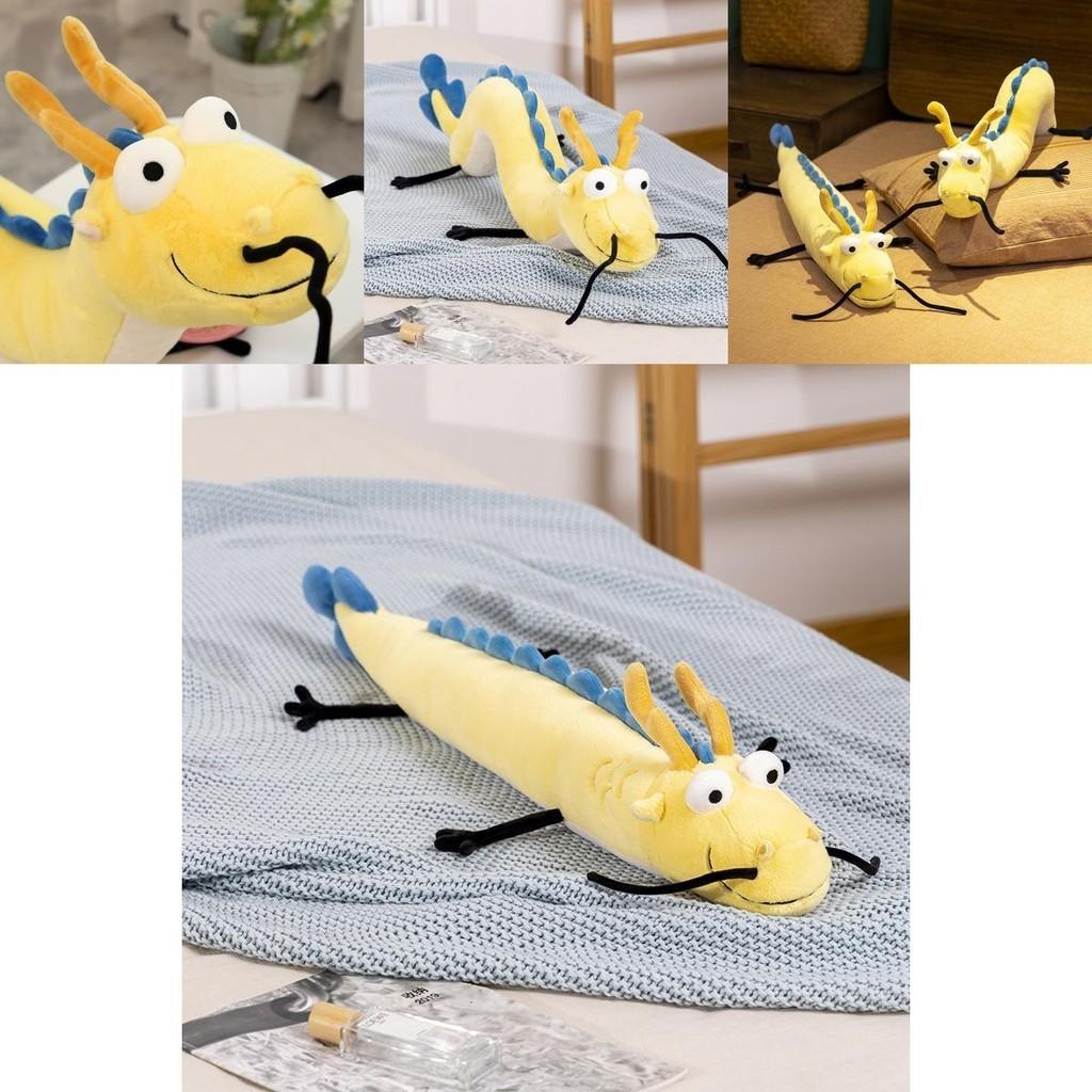 Authentic My Dad Is A Dragon Dragon Dad Long Plush Cartoon Pillow Anime Doll Super Soft Short Plush Multiple Sizes To Choose From Lazy Dragon)