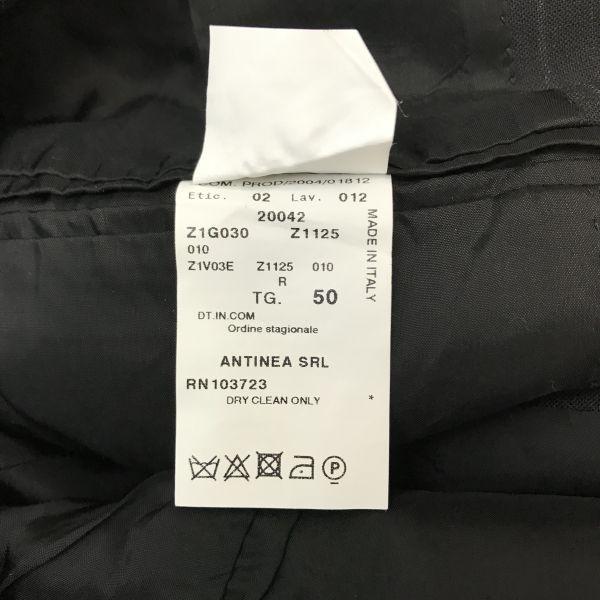 EMPORIO ARMANI Tailored Jacket Black Stripe Size 50 (Men’s L) Japan Official(USED)