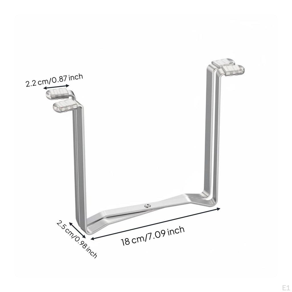 Stainless Steel Bag Stand MultiFunctional Foldable Trash Multifunction Folding Rack