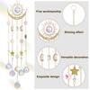Exquisite Wind Chimes Sun Catchers With Crystals Hanging Pendant Decor Home Window Door Courtyard Garden Nament