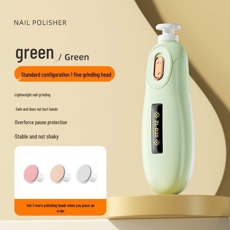 Electric Nail Clippers and File: Automatic Nail Grooming for Elderly, Children, and Babies