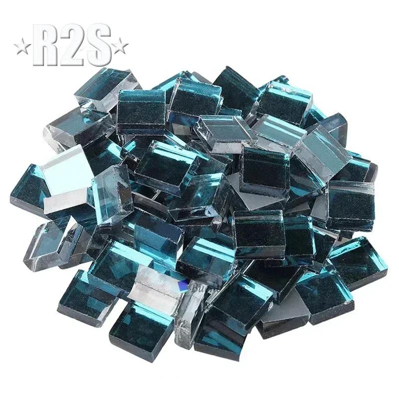 100g Glass Mirror Mosaic Tiles Bulk Diamond Shape DIY Craft Handcrafted Accessory Home Wall Artwork Decor Supplies Arte