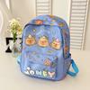 Fashion temperament Trend backpack Junior high school primary school schoolbag Large capacity decompression backpack Cartoon cute student bag