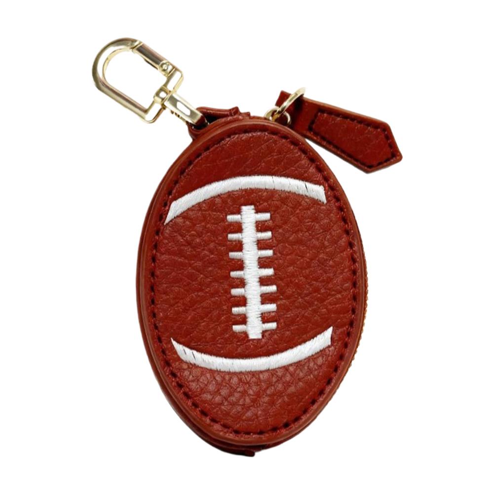Sporty Basketball Coin Purse Cartoon Ball-Shaped Headphone Pouch Small Waterproof Storage Bag for Earphones & Accessories