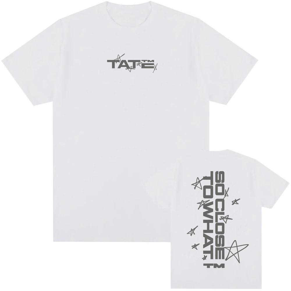 Tate McRae So Close To What Tshirts 2025 New Album Graphic T-shirt Cotton Short Sleeve Summer Print Tee-shirt Men Women Clothing