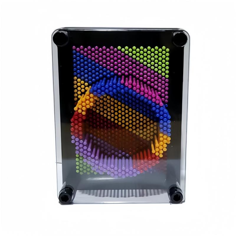 3D Clone Metal Pin Antistress Art Clone Hand Shape Model Kid Toys Pinscreen Needle Board Sculptures Painting Carving Pinart Gift