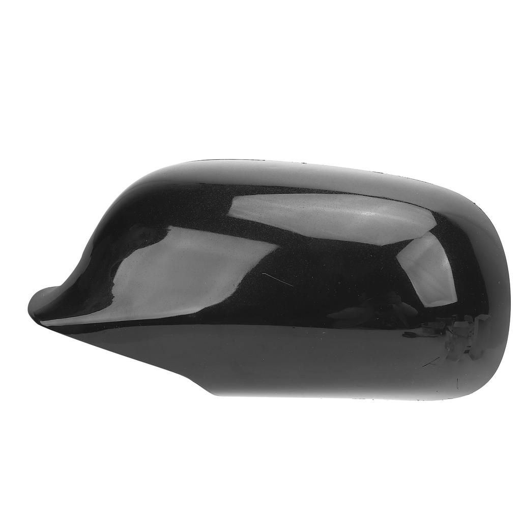 Wing Mirror Cover Stylish Exterior Rear View Mirror Housing Glossy Black Door Wing Mirror Cap Replacement for Saab 9 3