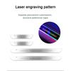 4pcs Customized Car Glows Welcome Door Sill Strip Light Threshold Lamp Welcome Scuff Plate Pedal Light Ambient Light Illuminated