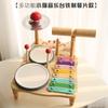Wooden Early Education Beginners Percussion Bandstand Children'S Percussion Kit Drum Hand Percussion Drum Educational Toys