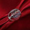 925 Sterling Silver Geometric Ring Men And Women Wedding Fashion Jewelry