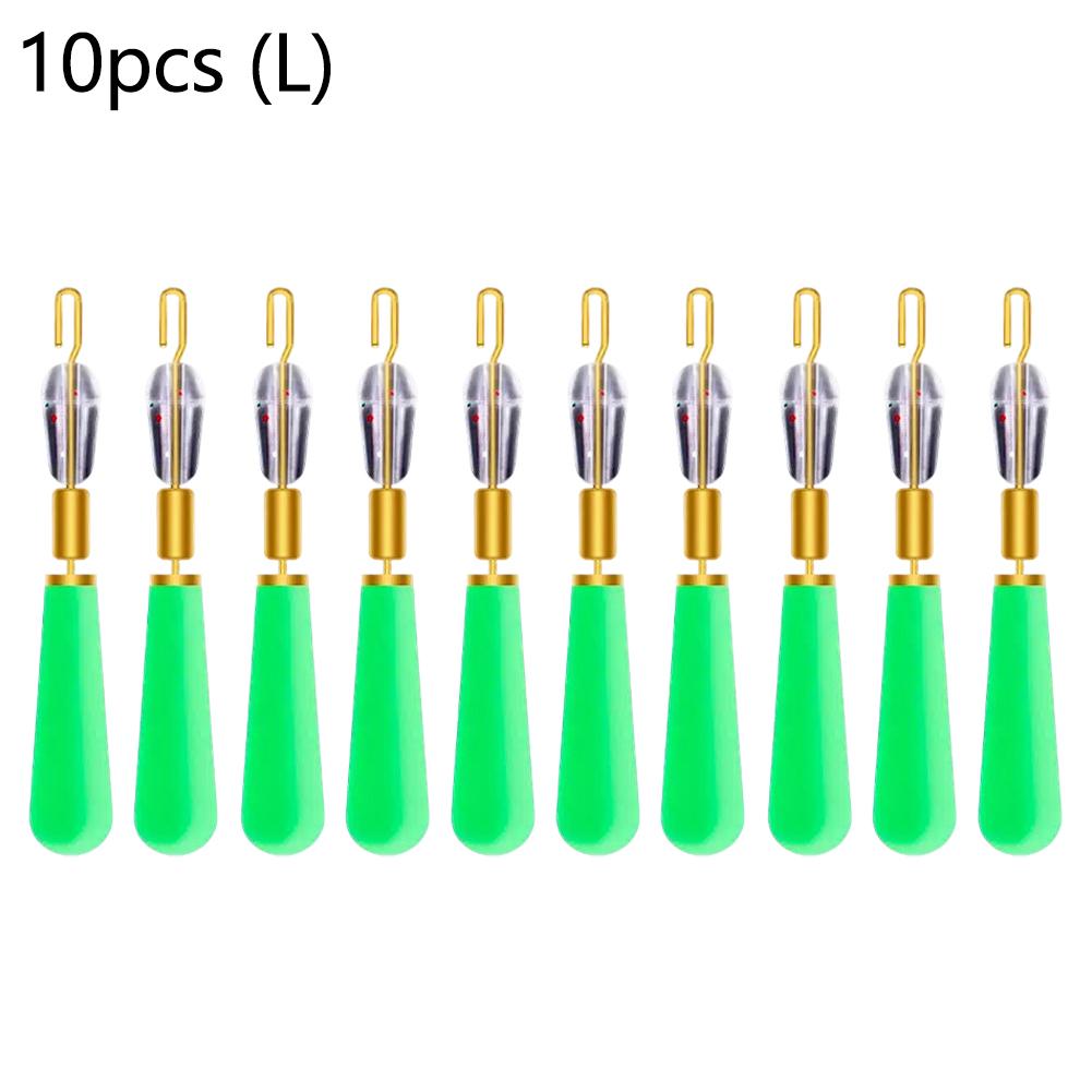 Silicone Fishing Floats Seat Quick Change Rotation Fast Fish Float Seat Fishing Accessories Copper Head Fishing Line Clip