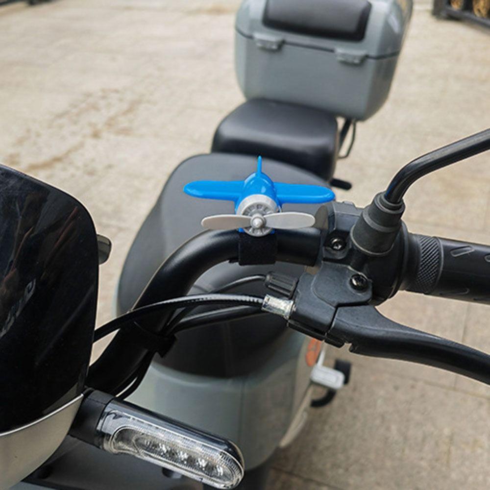 Plastic Small Airplane Car Decorations Propeller Wind Rotation Small Plane Ornaments  Motorcycles