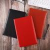 PU Leather A5 File Folder With Elastic Pen Insert Waterproof Business Meeting Contract Clamp Card Slot Clipboard Document Clip