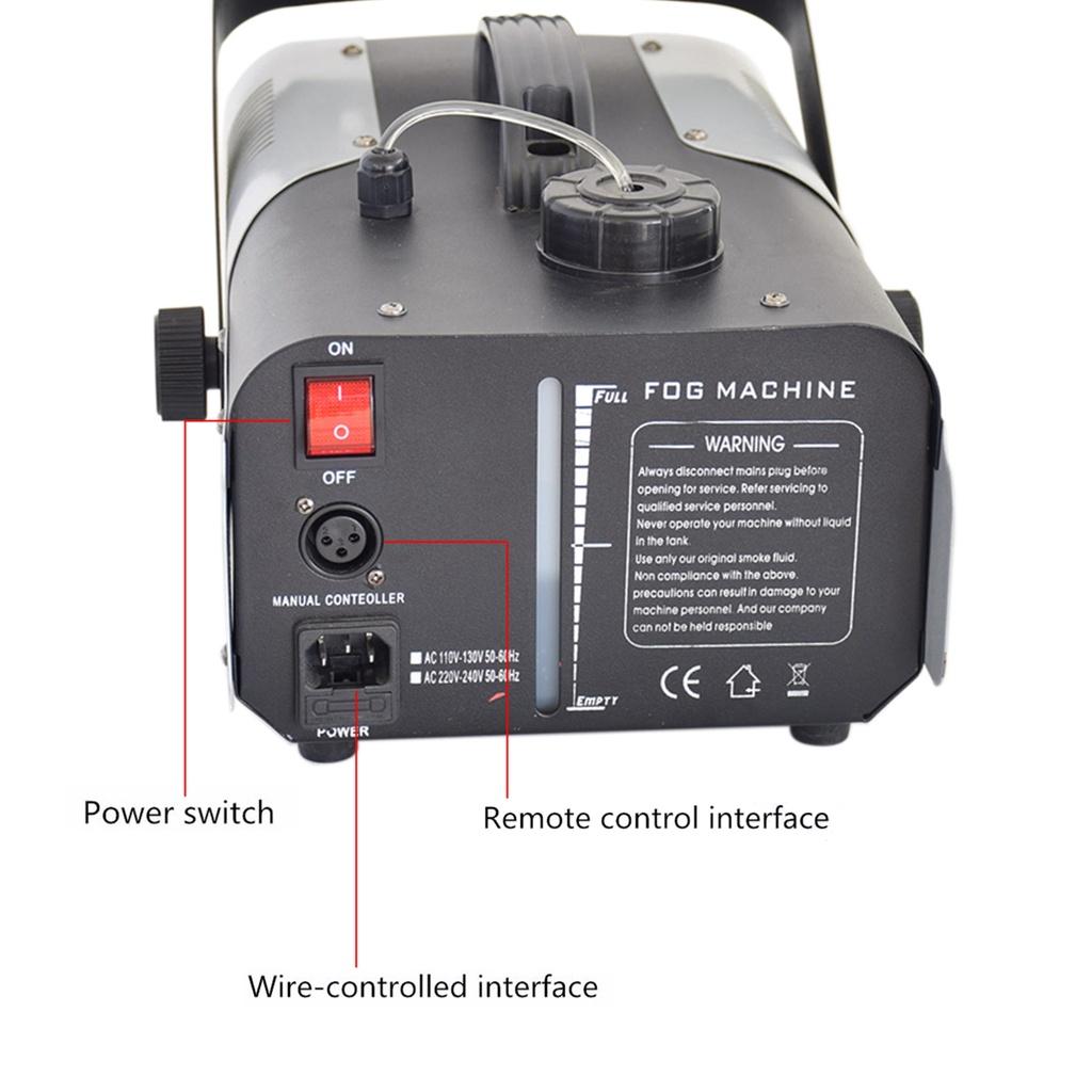 900W Disco Bunte Rauch 3in1 Maschine LED Remote Fogger Auswerfer DJ Weihnachten Party Bühne Licht Nebel Maschine für party Hochzeit