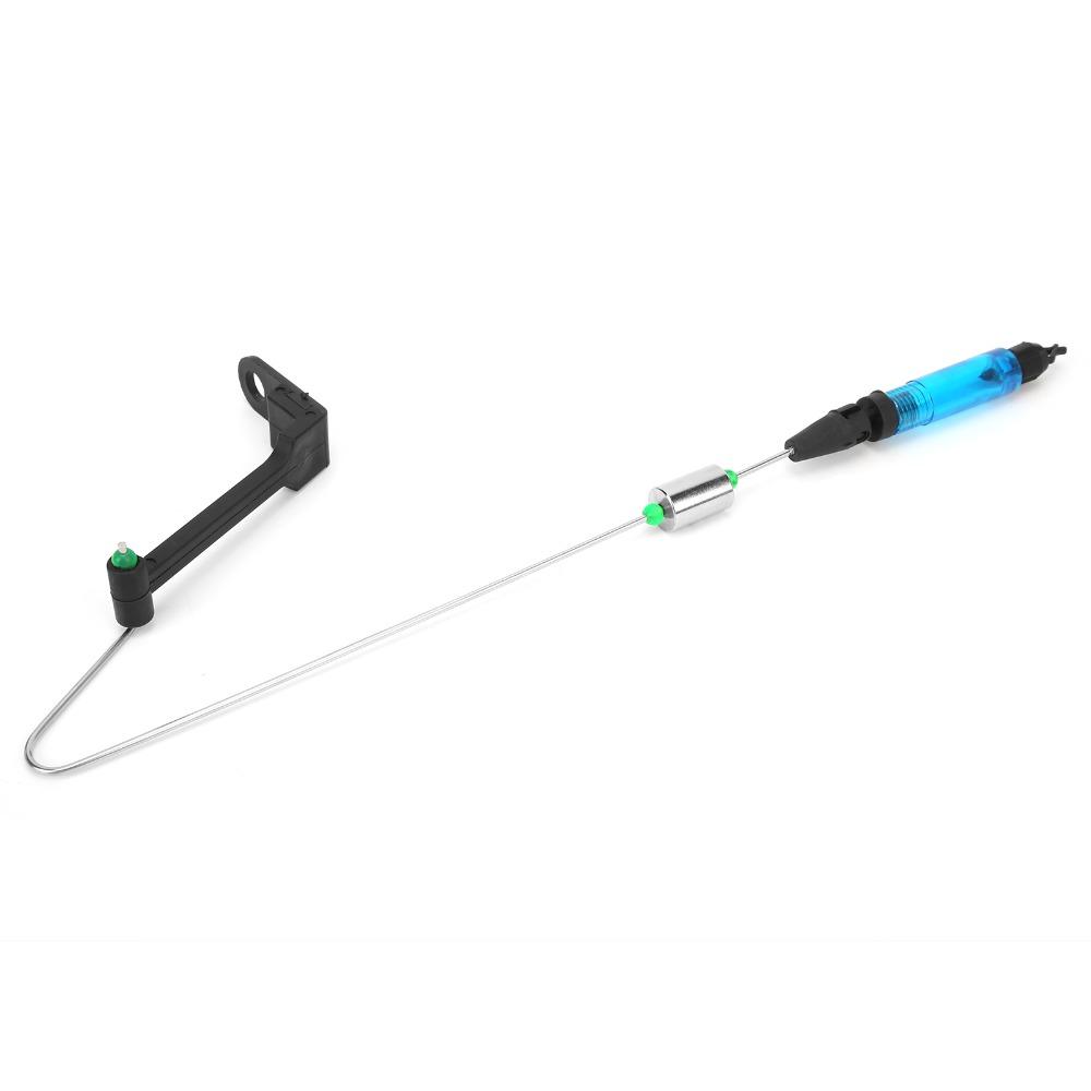 Sensitive Fishing Bite Indicator Receiver Stainless Steel Adjustable Clamp Fishing Bite Indicator Fishing Signal Receiver
