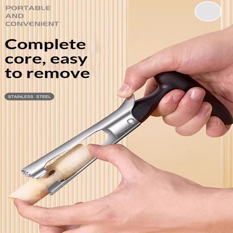 Fruit Corer Stainless Steel Pears Core Remover Tool Fruit Cutter Seeder Kitchen Vegetable Tools