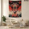 Dali Black & Red Print Pattern Home Decor Tapestry, Wall Hanging, Decorative RV Wall Cloth.ZGT0914151
