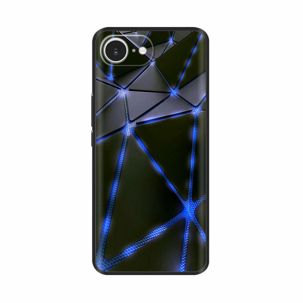 Soft TPU Black Silicon Phone Case For iPhone 16E iPhone16E SE 2025 SE4 5G Painted Shockproof Shell Cover Cases Bumper Funda Capa