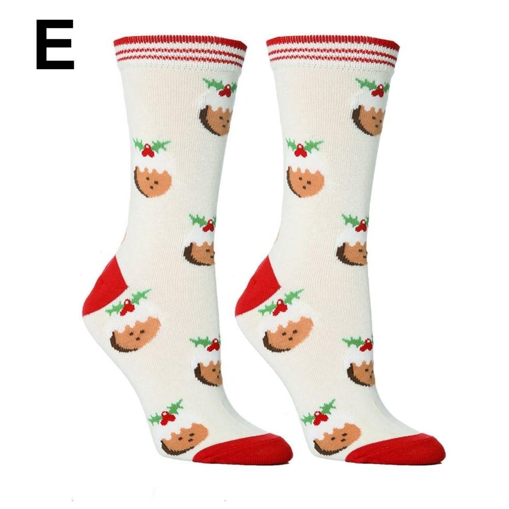 

Unisex Novelty Xmas Funny Socks Christmas Socks Santa Stockings Man Woman Lady Santa Claus E