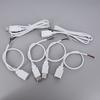 2pin 4Pin 5V USB 2.0 Power Supply Cable Female Male Jack Charging Extension Connector Wire white 0.3m 1m