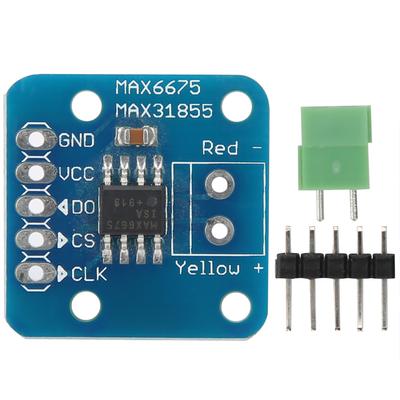 MAX6675 Temperature Sensor K Type Thermocouple Module DIY Sensor Module 35V DC 200 Degrees C~+ 1350 Degrees C